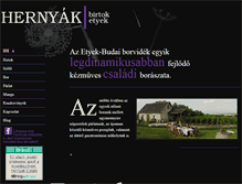 Tablet Screenshot of hernyak.hu